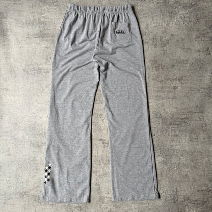 Von Dutch Y2K Sweat Pants Size M Grey Elastic Waist NWT'S Deadstock             -C5