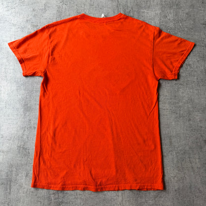 Syracuse Basketball Y2K T-Shirt Size M Mens Graffiti Graphic Orange Tee            -C31