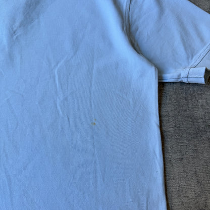 Tommy Hilfiger Pastel Blue Polo Shirt Size M Mens       -H36