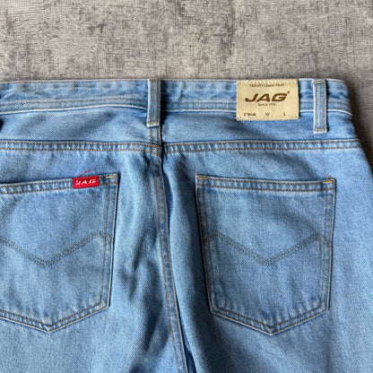JAG Vintage Blue Jeans Size 28/ 8 Womens Straight Leg Denim                 -E3