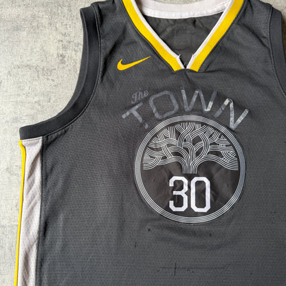 NBA Nike Golden State Warriors 2018-19 Statement Jersey Size M Mens Grey           -H8
