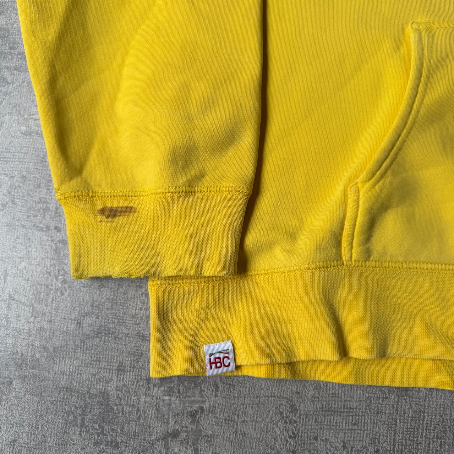 Vintage Canada Winter Olympic Hoodie Size L Mens Yellow Pullover          -H25