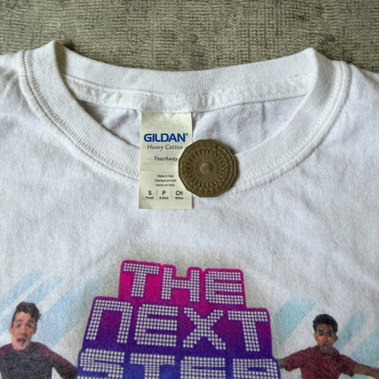 The Next Step On Tour Graphic T Shirt Size SY Fits XS Womens White Tee 2019            -H63
