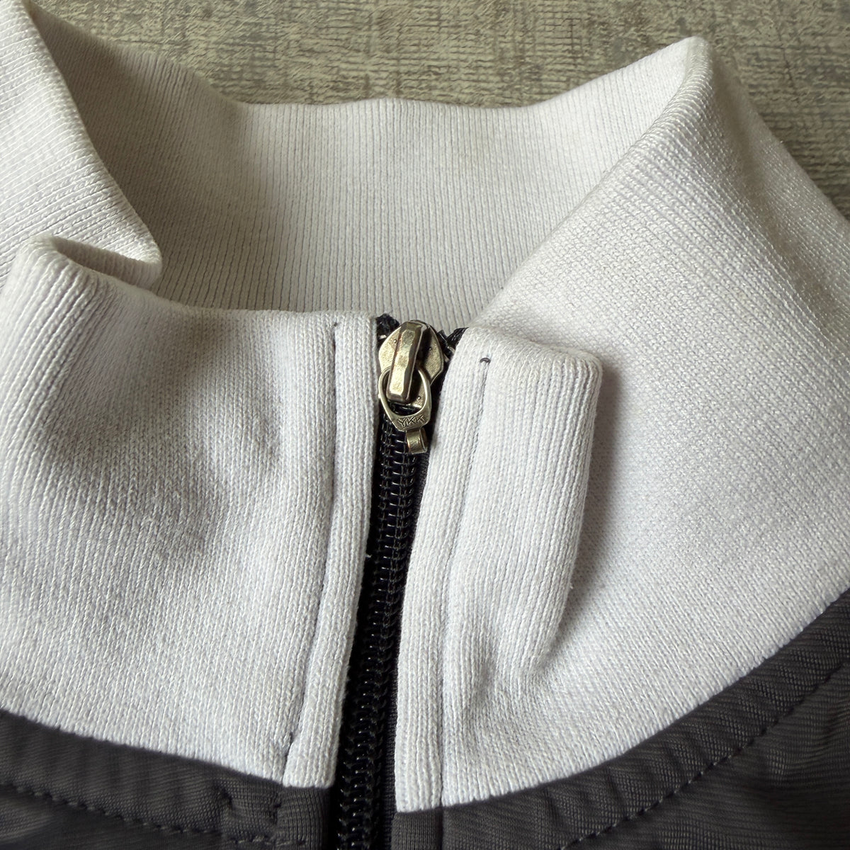 Lonsdale Y2K Track Jacket Size XXL Grey White Full Zip                   -E25