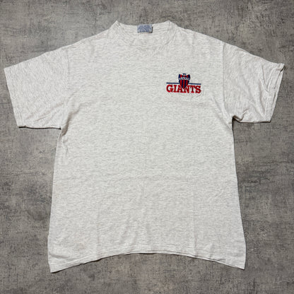 NY Giants Vintage Grey T-Shirt Size XL “The Game” Tag             -F49