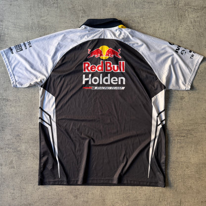 Red Bull Holden Racing Team Polo Shirt Size XL Mens Navy White                   -D61