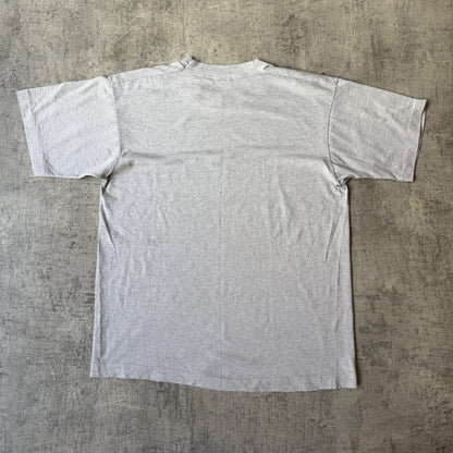 Vintage 80’s Grey “Camp Countryside” T-Shirt Size L Mens Made In USA           -H49