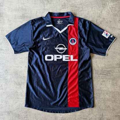PSG Nike 2001-02 Football Jersey Remake Size XL Ronaldinho               -D3