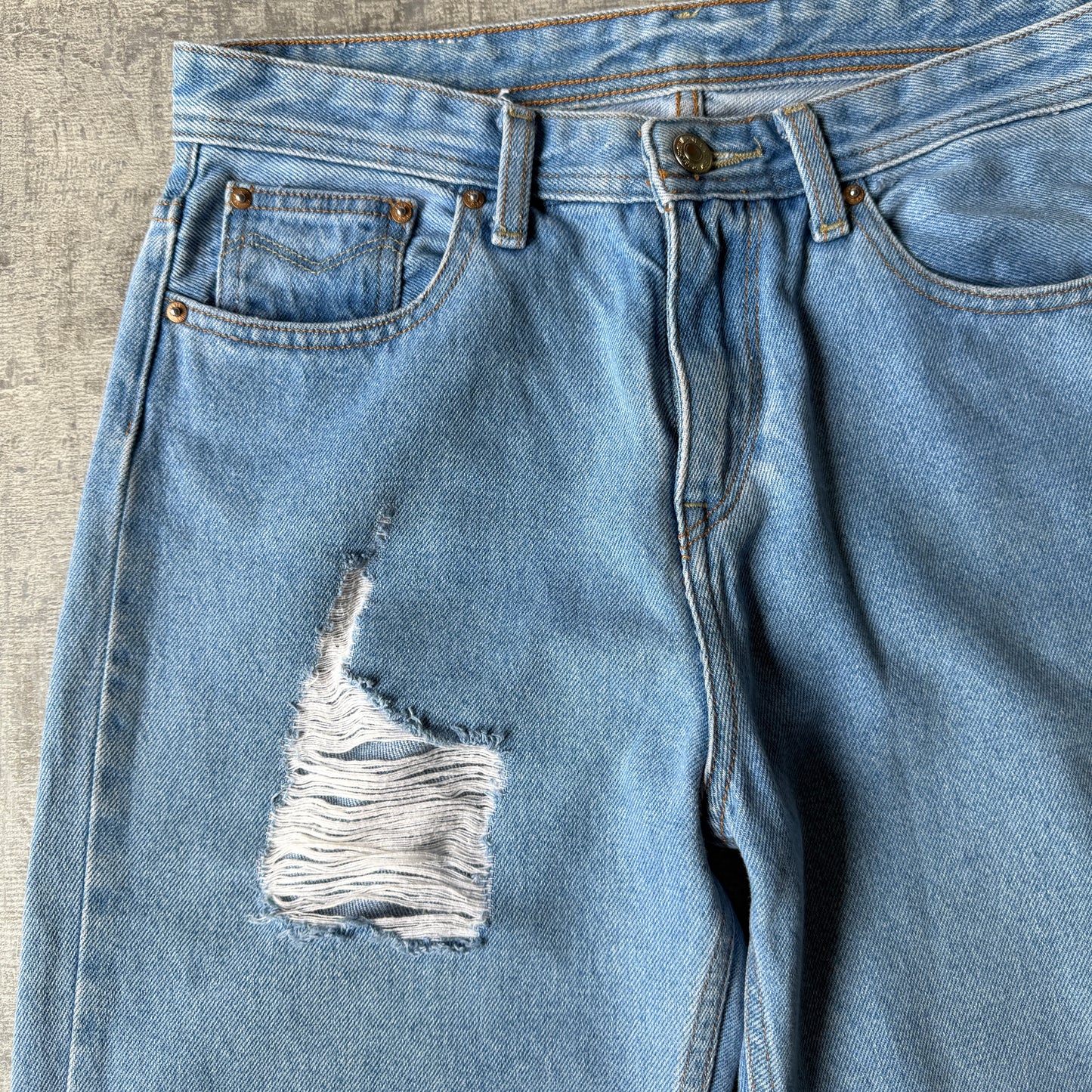 JAG Vintage Blue Jeans Size 28/ 8 Womens Straight Leg Denim                 -E3