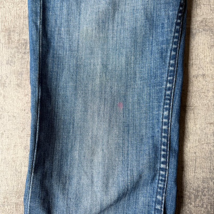 Miss Sixty Womens Y2K Low Rise Jeans Size 27 Blue Denim         -H12