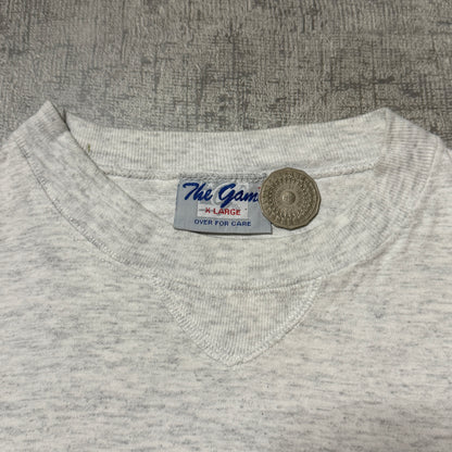 NY Giants Vintage Grey T-Shirt Size XL “The Game” Tag             -F49