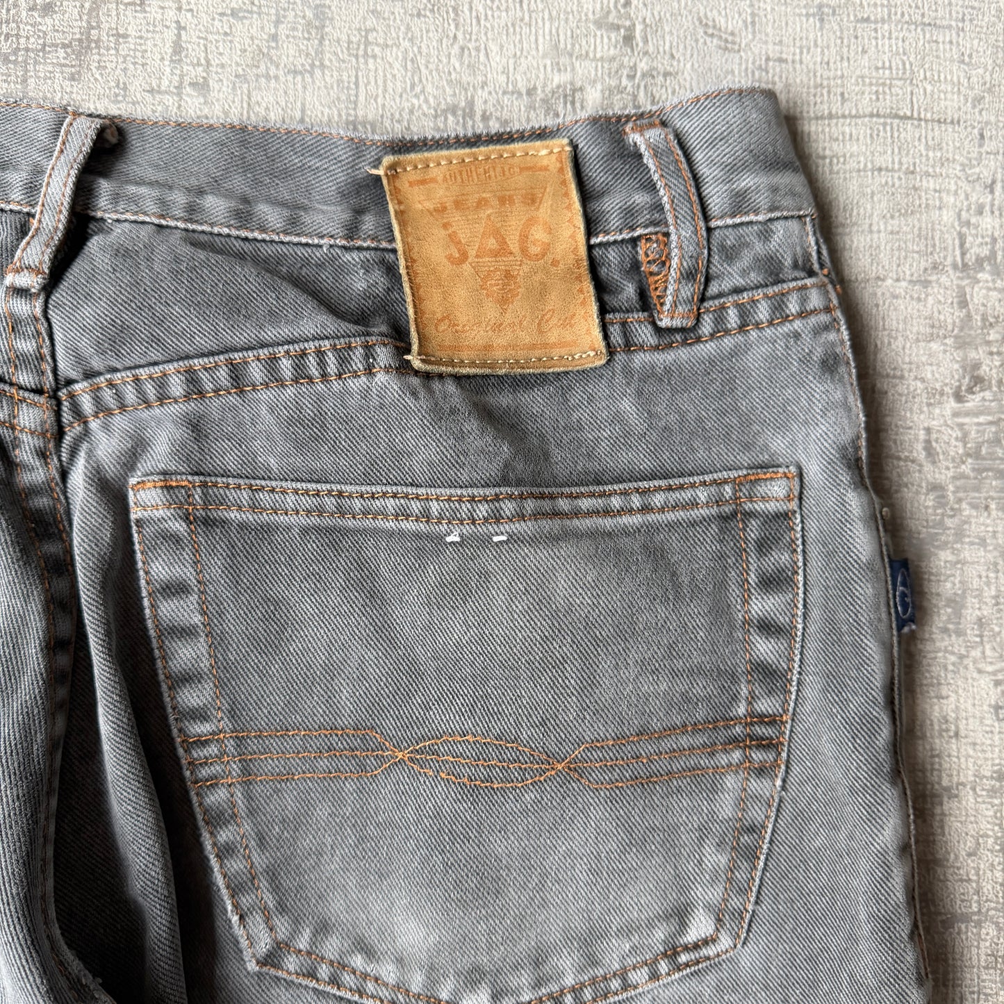 JAG Vintage Grey Jeans Size 31 Straight Leg Denim            -G3