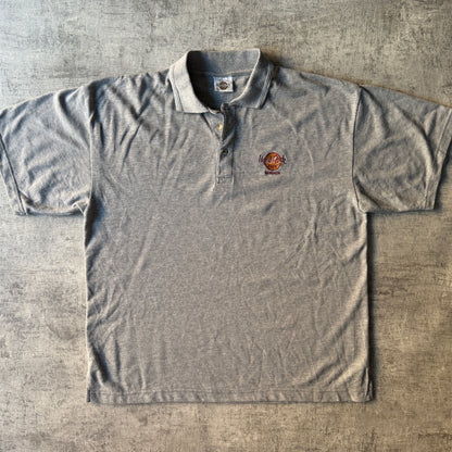 Vintage Hard Rock Bangkok Grey Polo Shirt Size XL Mens             -D57