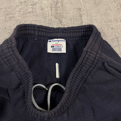 Champion Navy Sweat Pants Size S Y2K Track Pants        -I21