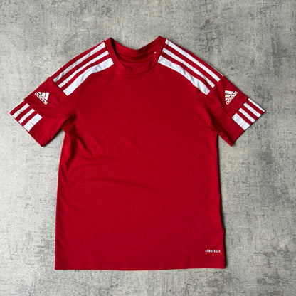 Adidas Y2K Womens Athletic Top Size 12y Fits S Womens Red White             -G69