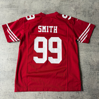 Nike San Francisco 49's NFL Jersey Size S Womens #99 Smith                -F18