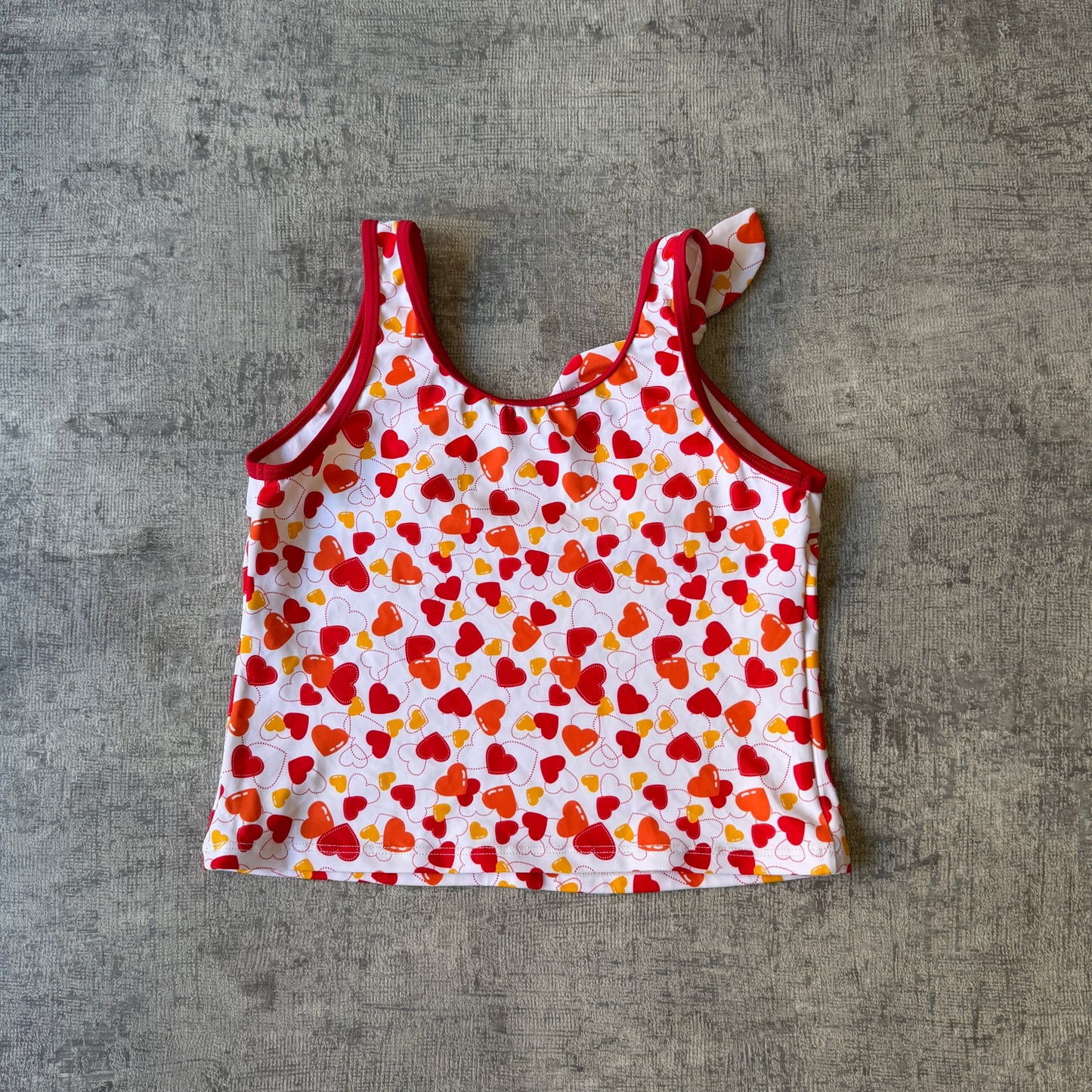 Looney Tunes Y2K Tank Top Fits Size XS-S Womens White Red      -A11
