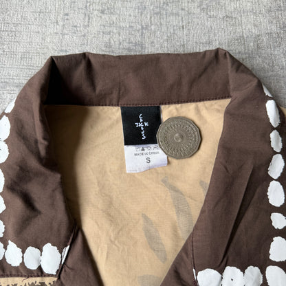 Cactus Jack Travis Scott Painters Button Up Shirt Size S Mens Oversized         -H3