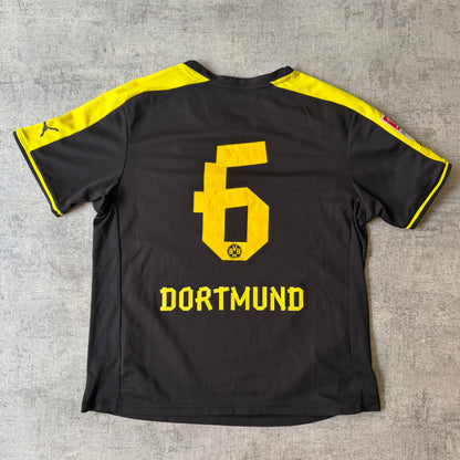 Borussia Dortmund 2013-14 Puma Soccer Jersey Size XL Mens                -D4