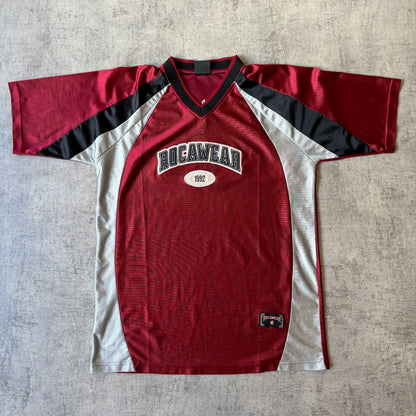 Vintage Rocawear Maroon Jersey Top Size Fits M-L Mens     -H51