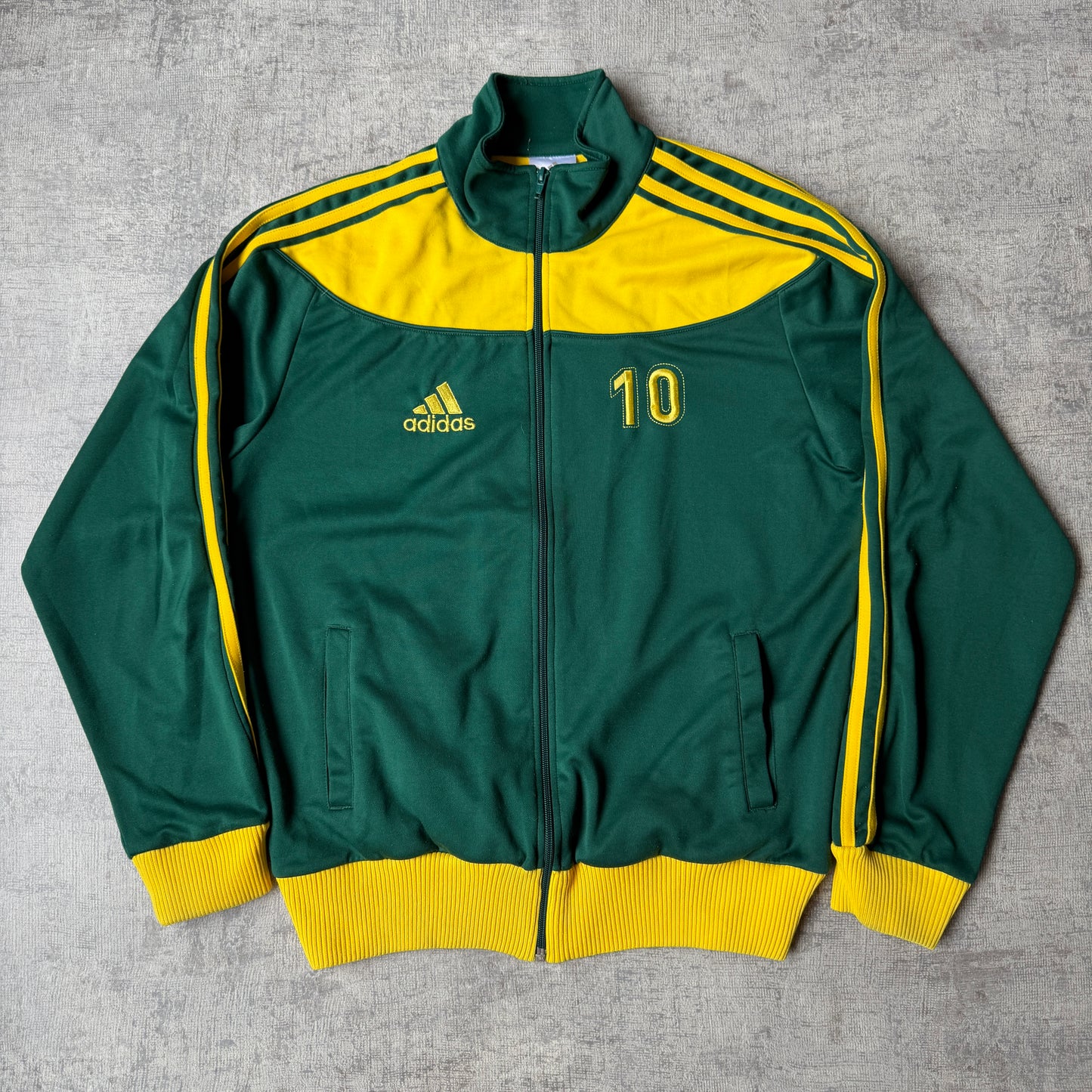 Australia Socceroos Adidas Football World Cup Track Jacket Size M Mens          -G25