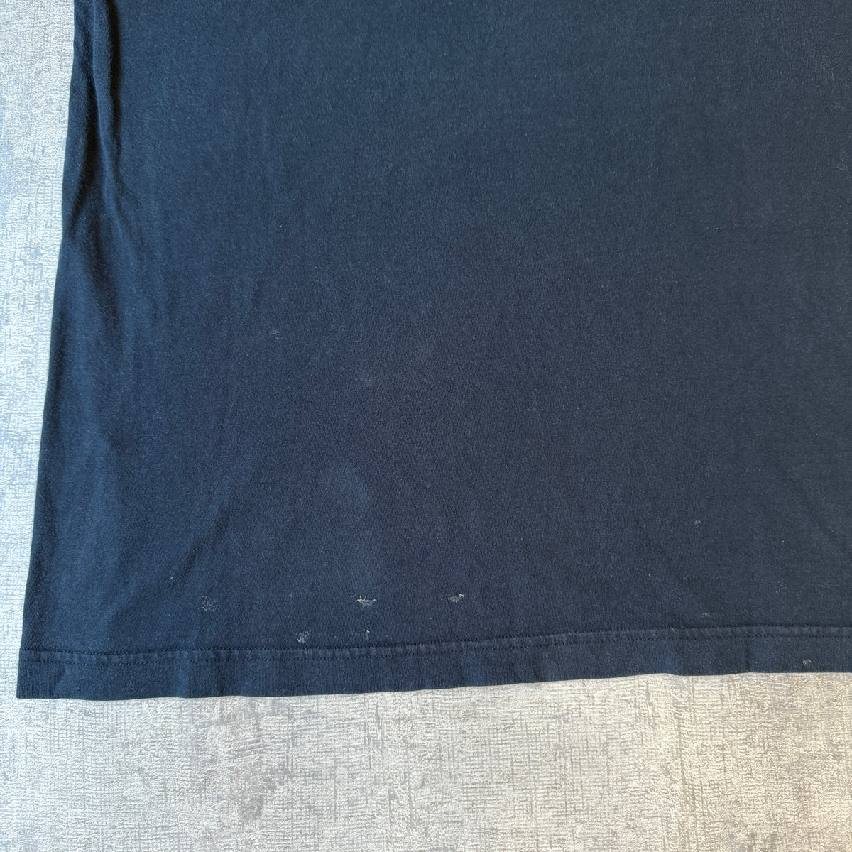 Rusty Y2K Graphic T-Shirt Size XXL Mens Navy Blue Short Sleeve           -A66
