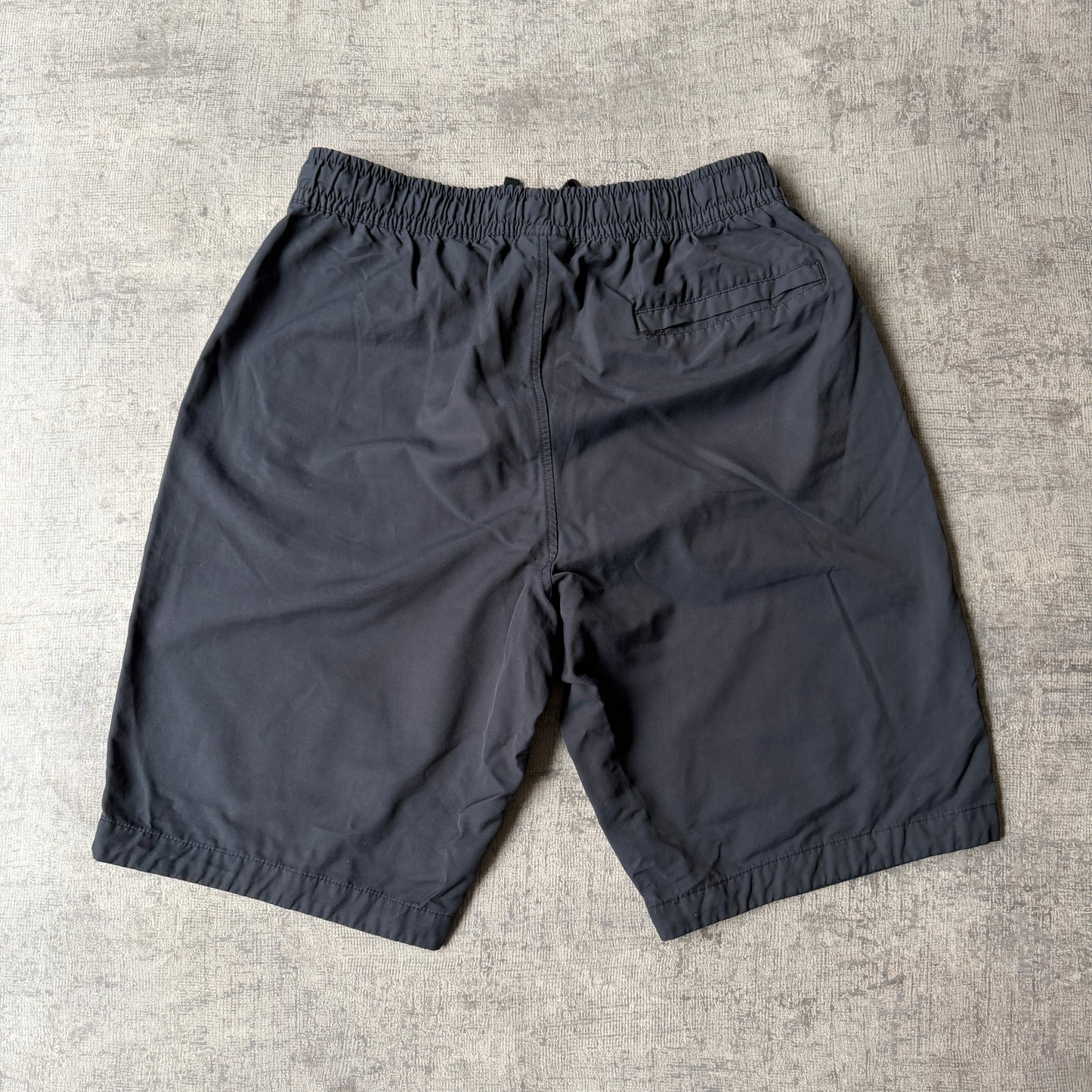 Nike Y2K Athletic Shorts Grey Size L Mens Blue Label        -H18