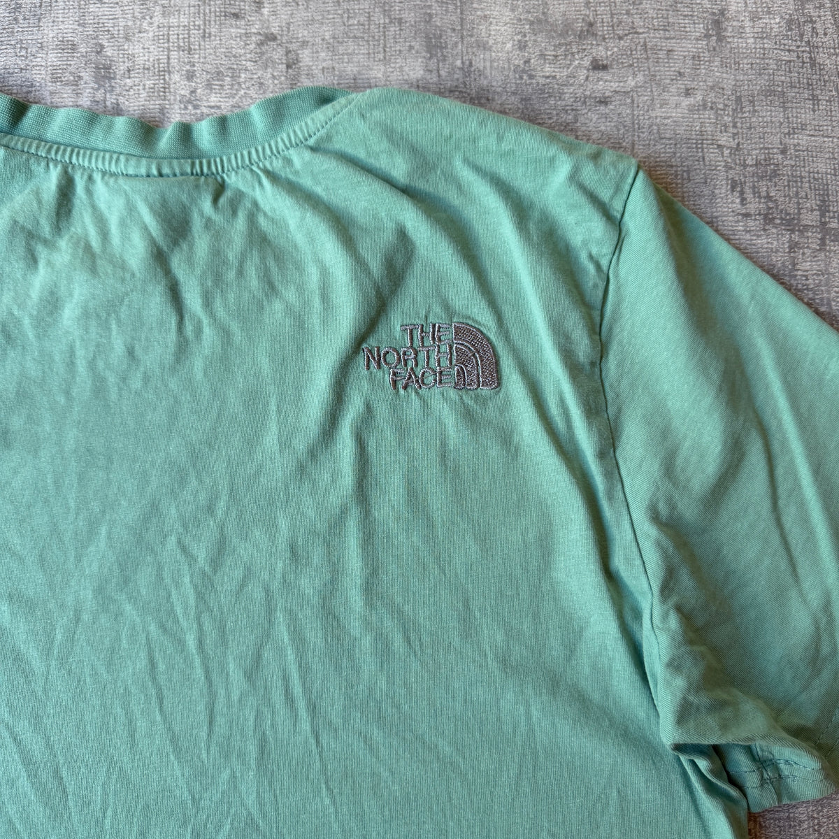 The North Face Mens Green T-Shirt Size L Mens              -H47