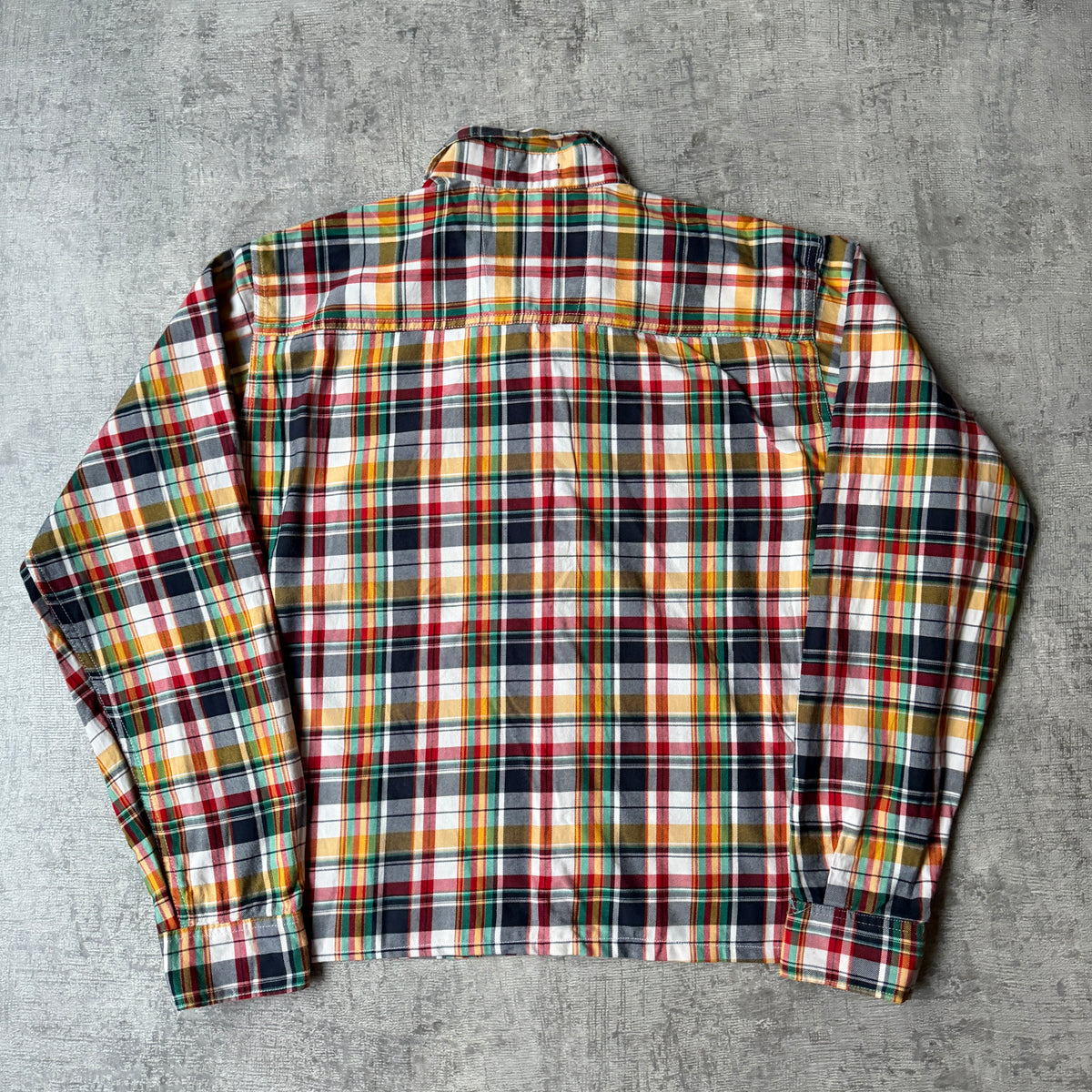 Tommy Hilfiger Long Sleeve Cropped Button Up Size XL Multicolour           -G17