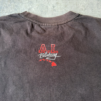 Vintage Billabong Andy Irons Womens Baby Tee Size 16y Fits S-M Womens         -H59
