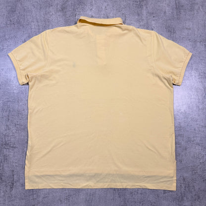 Polo Ralph Lauren Mens Pastel Yellow Polo Shirt Size XXL Mens                         -I69