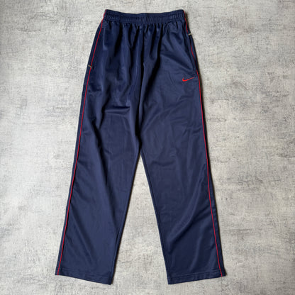 Nike Y2K Track Pants Navy red Fits Size XS/S Womens         -G6