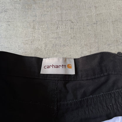 Carhartt Black Baggy Utility Cargo Shorts Size 29W          -A46