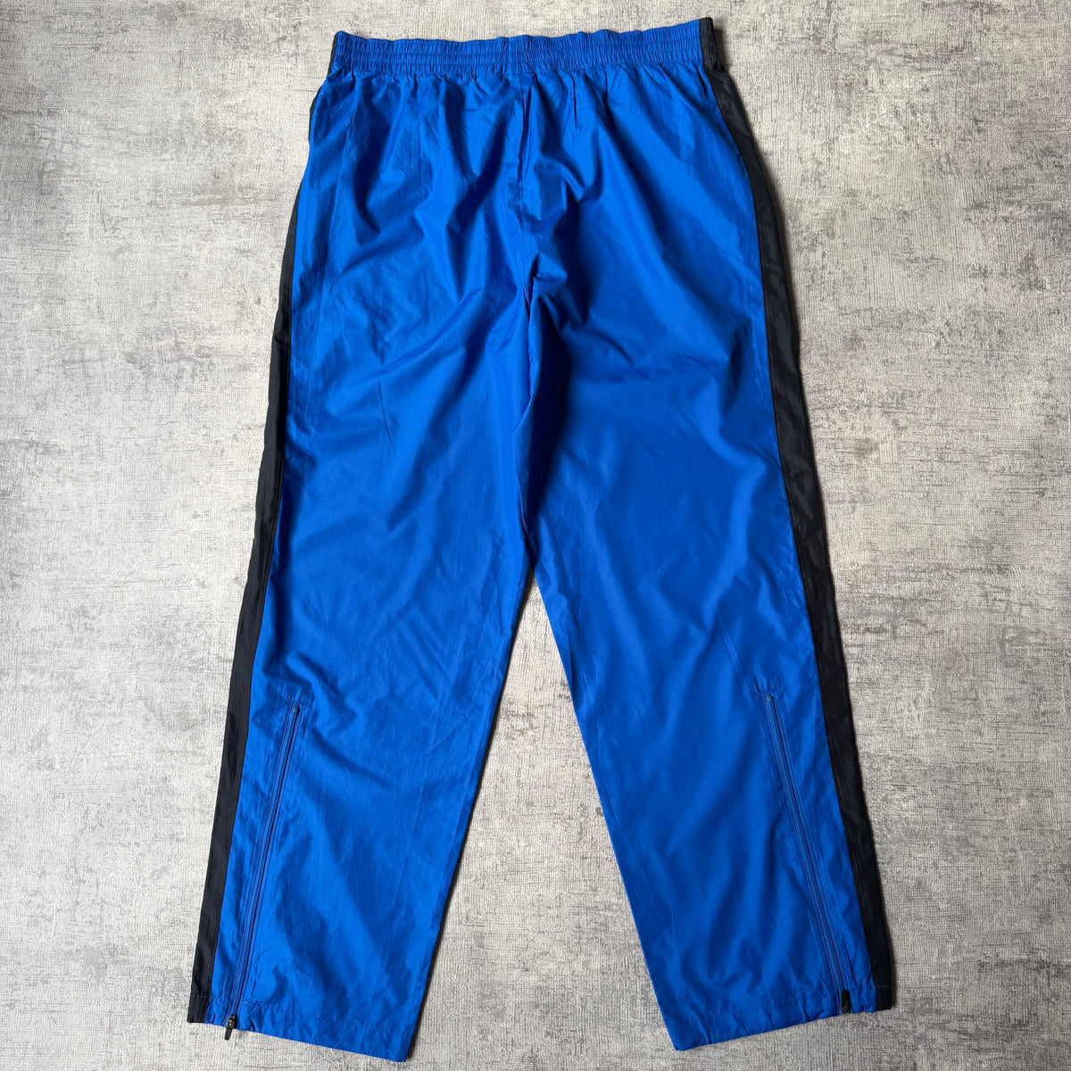 Nike Y2K Baggy Blue Track Pants Size L Mens Elastic Waist               -A52