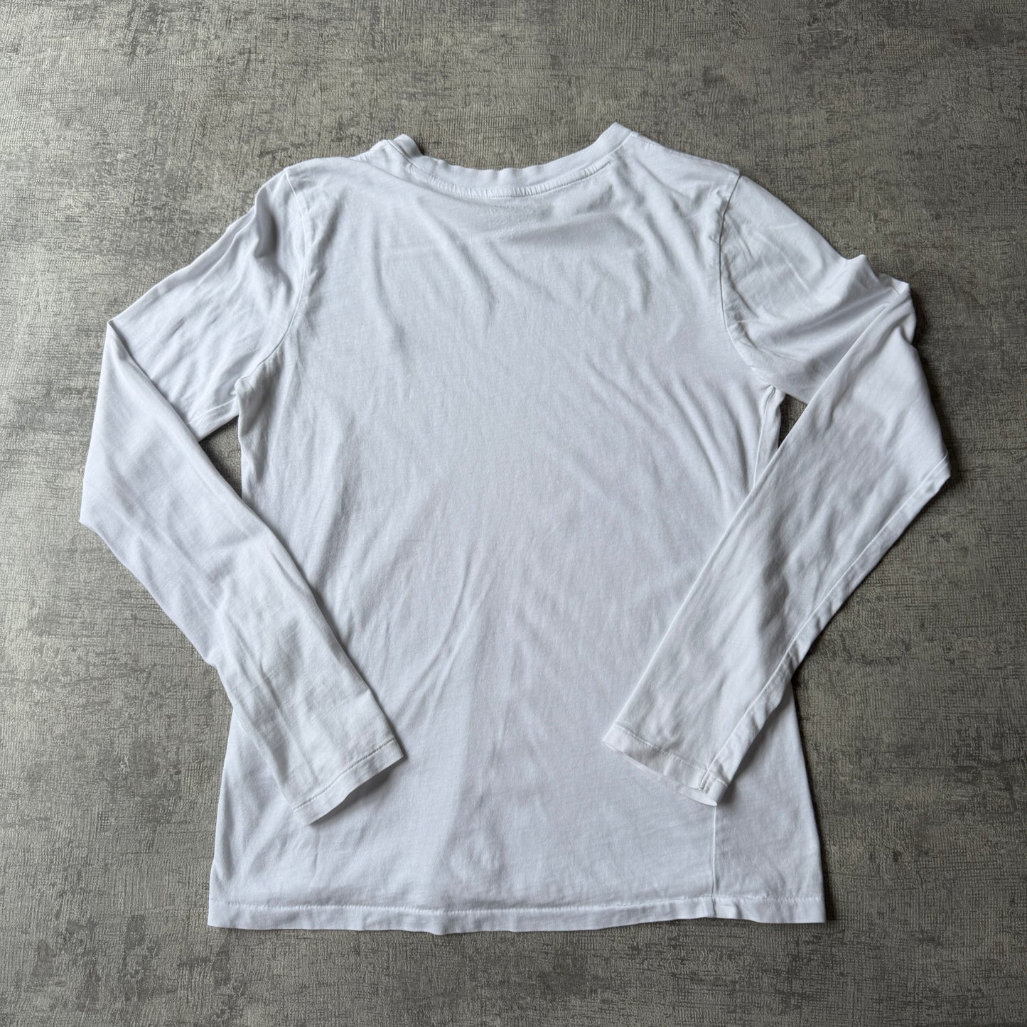 Polo Ralph Lauren Womens White Long Sleeve Top Size S Small Pony             -C45
