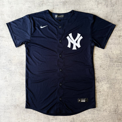 NY Yankees MLB Baseball Jersey Size XL Youth Fits S-M Womens           -C20
