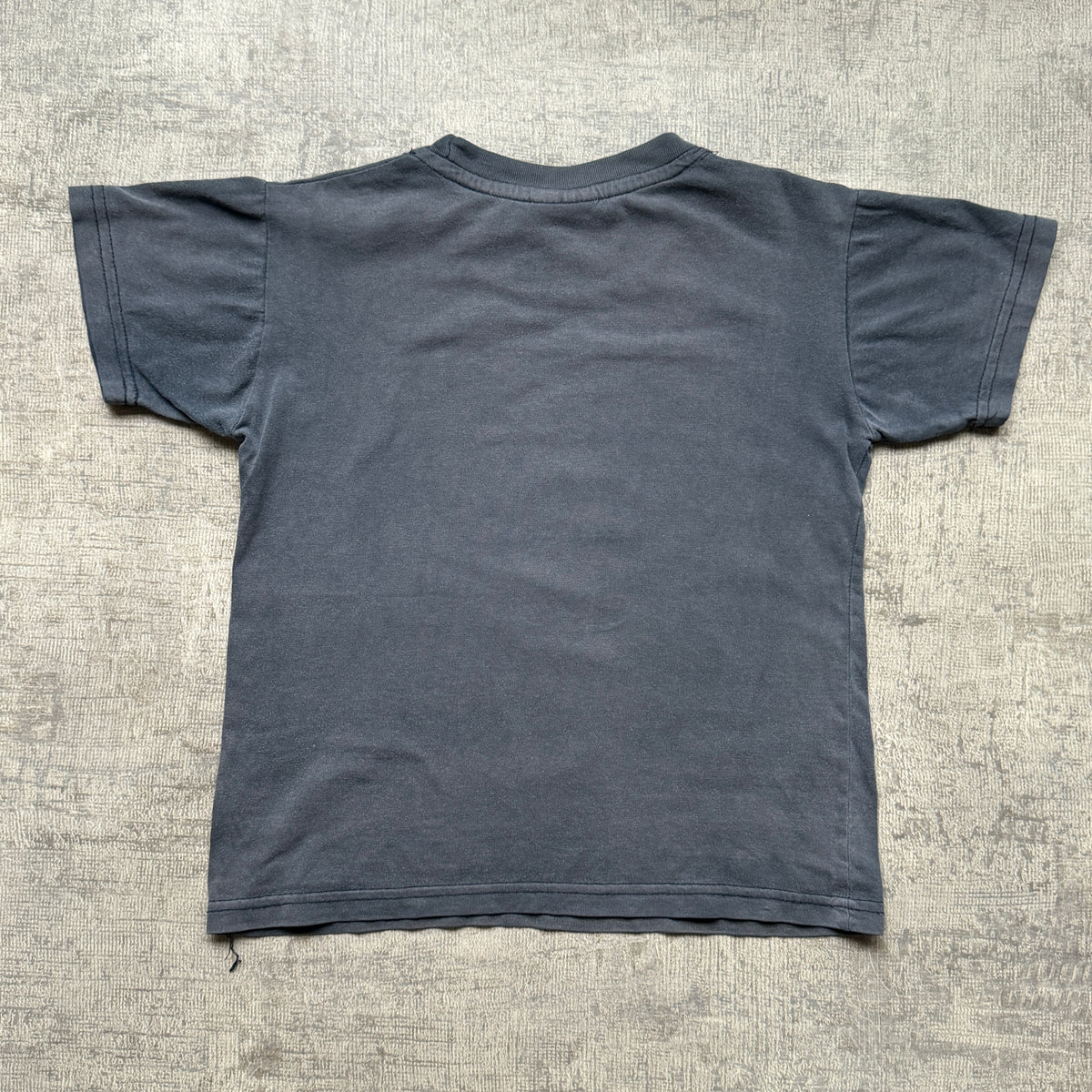 Vintage Surfer Roo Baby Tee Size 8Y Fits XS Womens Navy Top      -A32