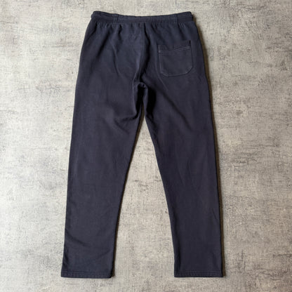 Vintage Champion Logo Track Pants Size XL Mens Navy Blue Elastic Waist           -H15