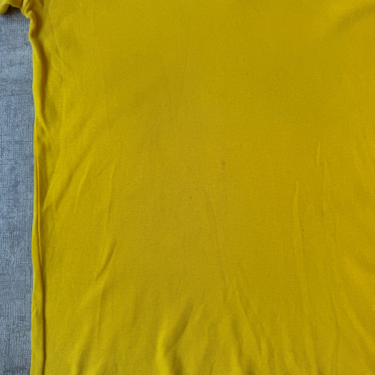 Ralph Lauren Sport Womens Y2K Yellow Top Size L V-Neck                -E60