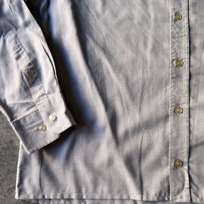 Reserve Cropped Long Sleeve Button Up Size 43/ L Mens           -C53