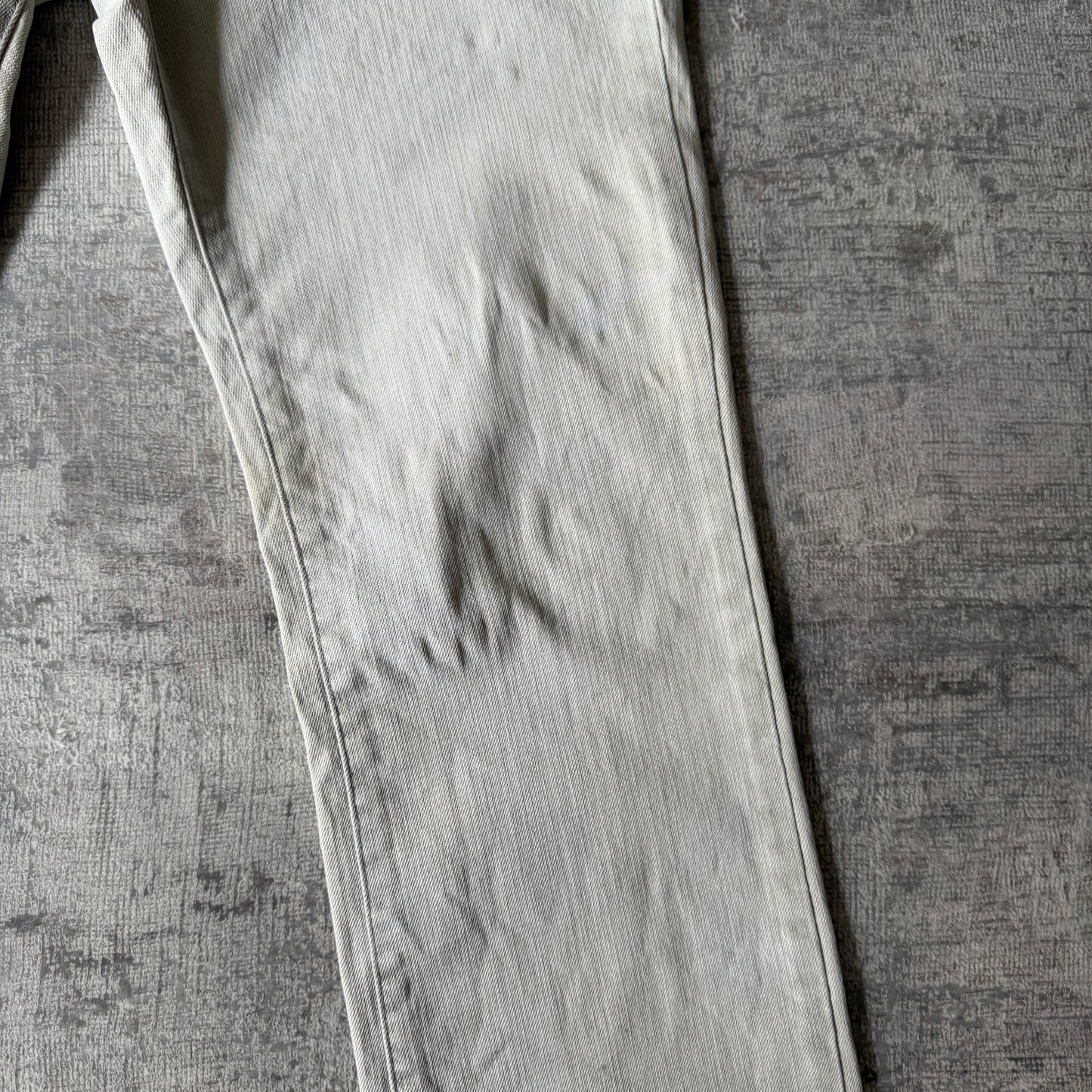 Dolce & Gabbana Vintage Bootleg Jeans Size 32 Light Grey           -C56