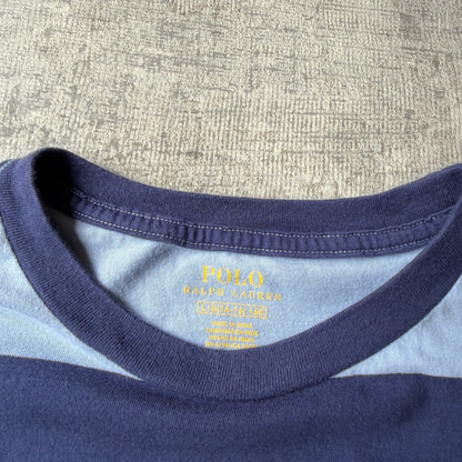 Polo Ralph Lauren Womens Striped T-Shirt Size 14Y Fits S Womens             -A57