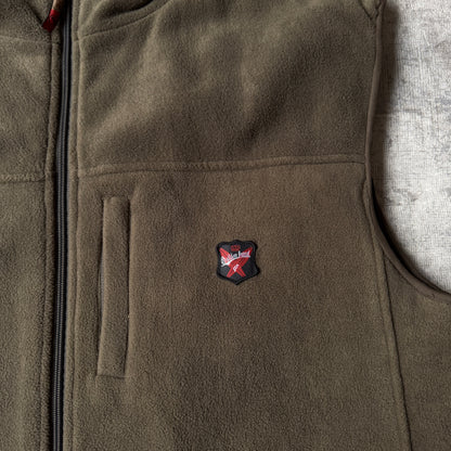 Golden Breed Vintage Brown Fleece Vest Size XXL Mens          -G33