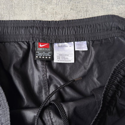 Vintage Nike Track Pants Size XL Mens Black White Windbreaker         -H17