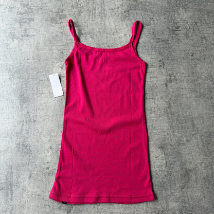 Hurley Y2K Hot Pink Tank Top Size S Singlet NWT'S            -B25