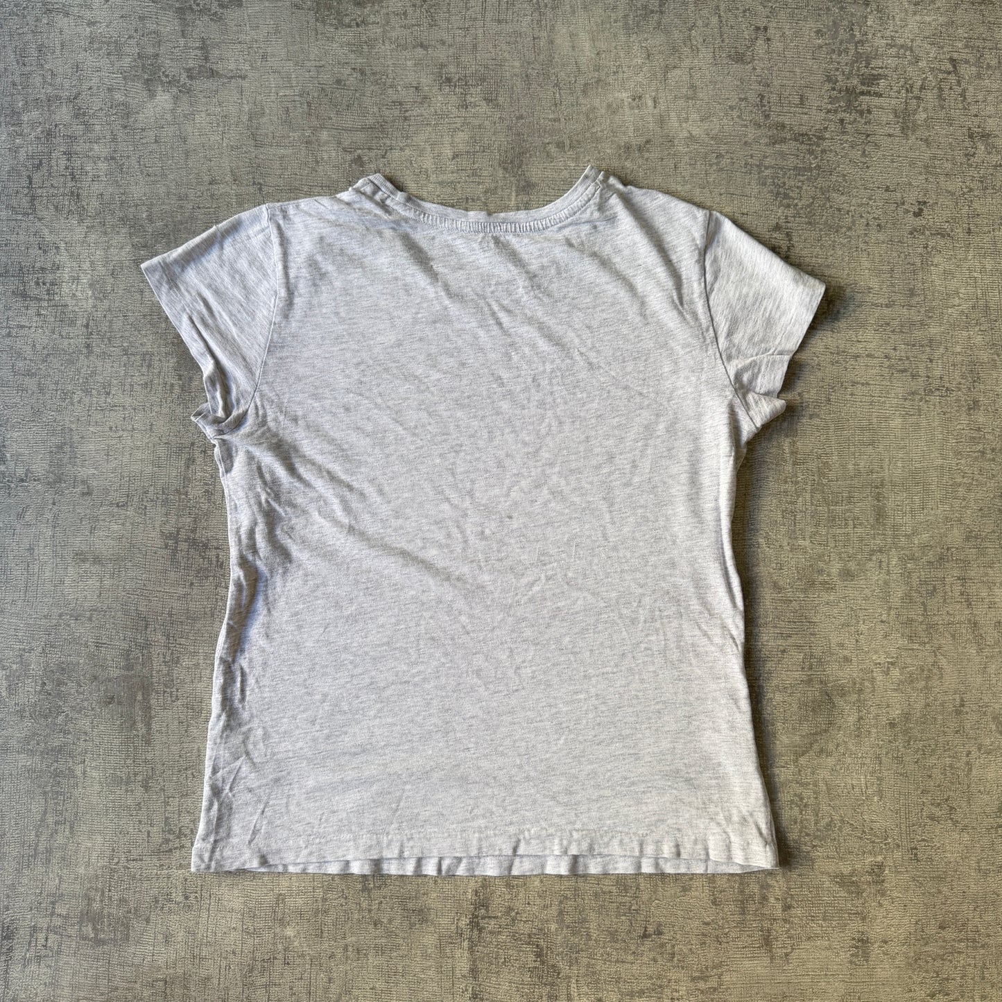 Polo Ralph Lauren Womens Grey T-Shirt Size M Short Sleeve Top          -D49