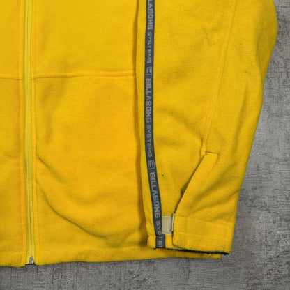 Billabong Reversible Jacket Grey Yellow Two Tone Fits XL Mens Y2K Jacket           -I34