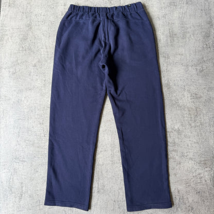 Puma Mens Y2K Navy Blue Track Pants Size L Baggy              -E8