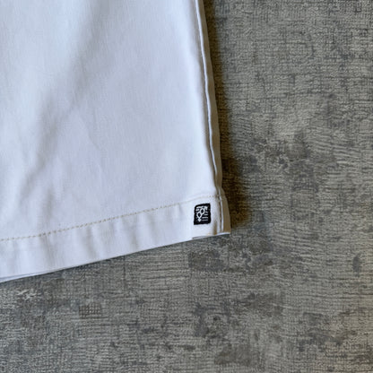 Golden Breed Mens Y2K White Surf Cargo Shorts Size 31              -E10
