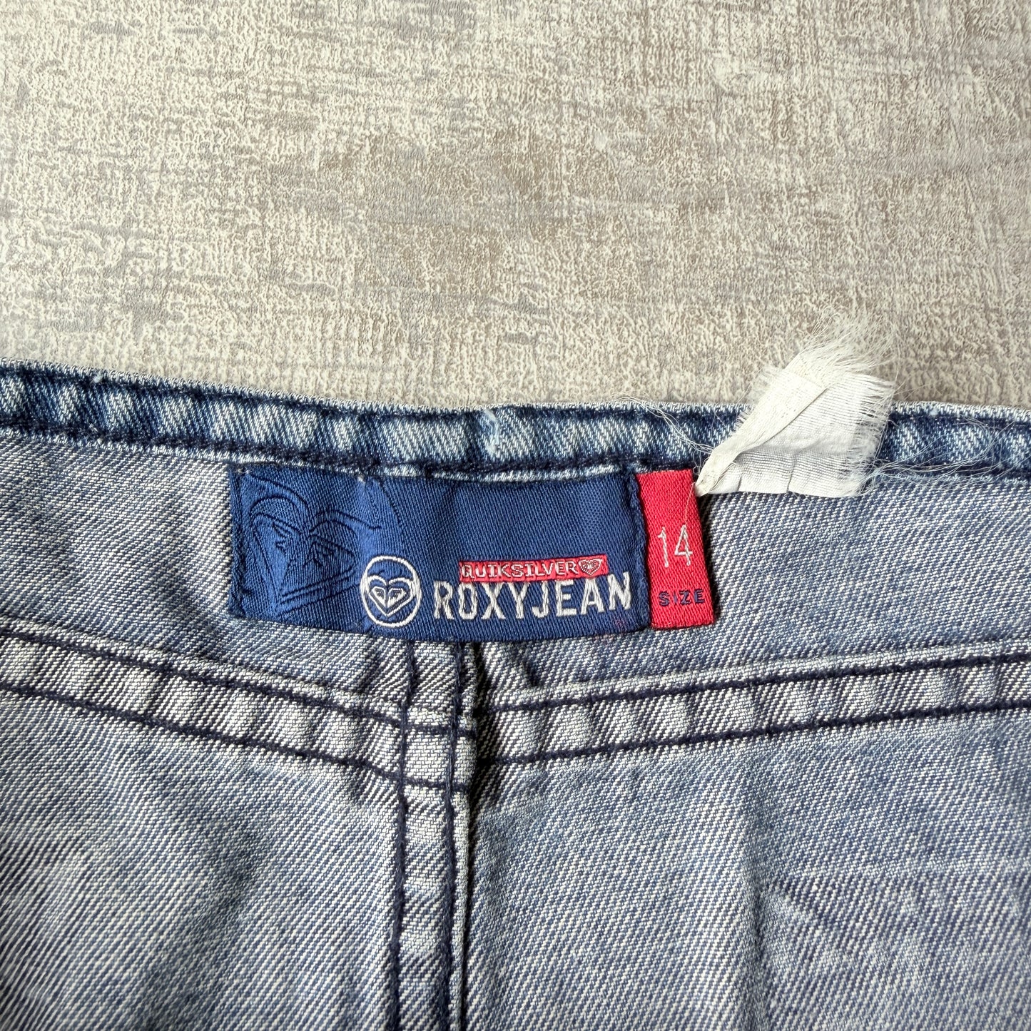 Roxy Jeans Y2K Womens Denim Skirt Size 14 Blue Midi              -D13